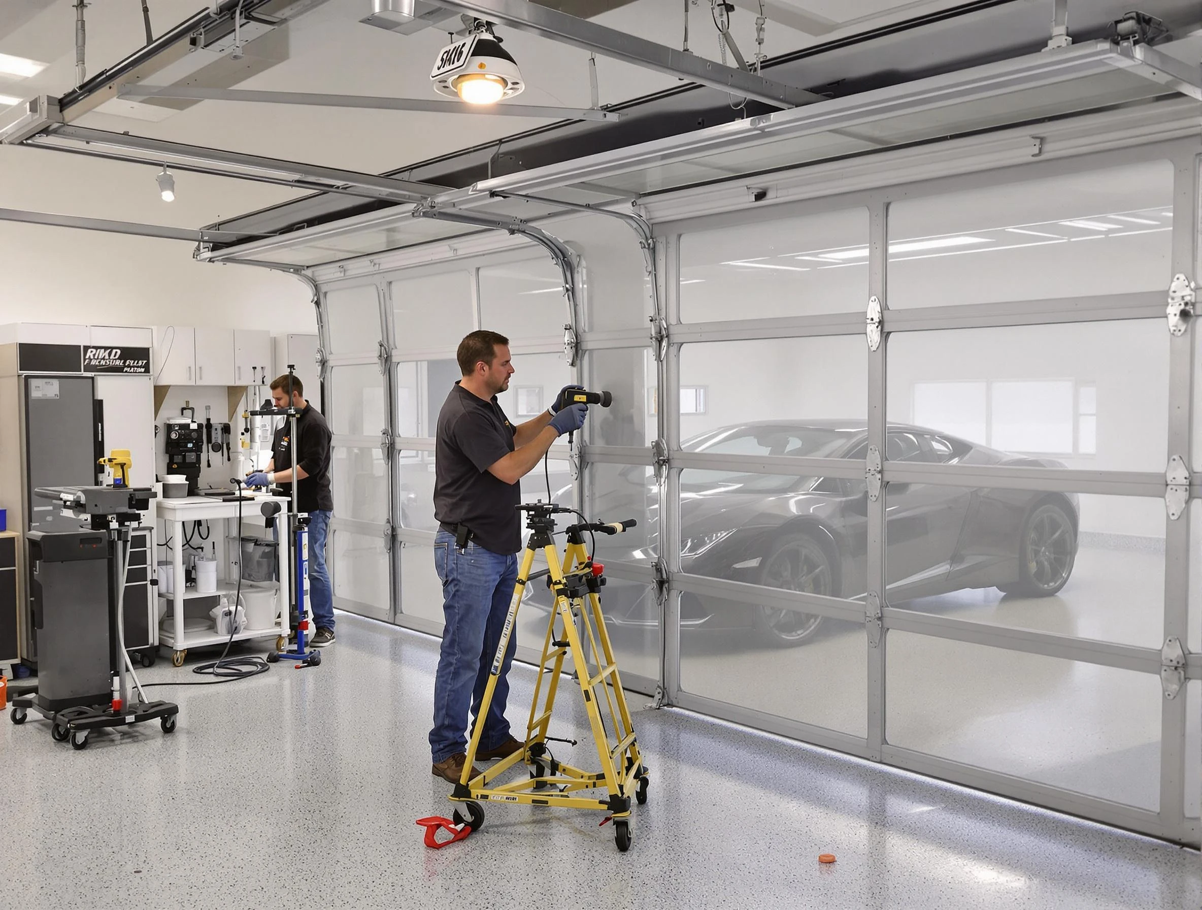 Garage Door Dents Repair in Paramus