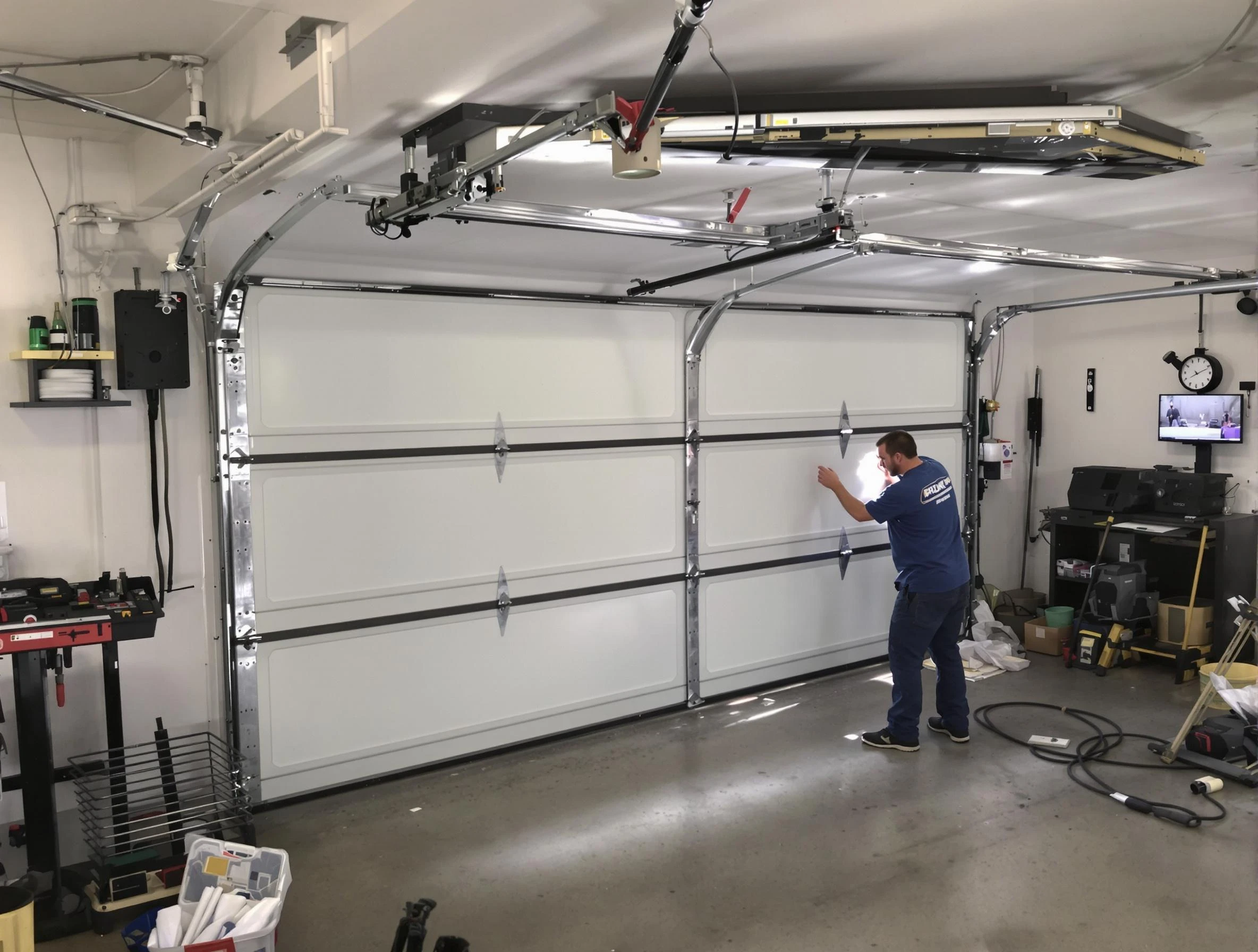 Professional garage door repair service by Paramus Garage Door Repair in Paramus
