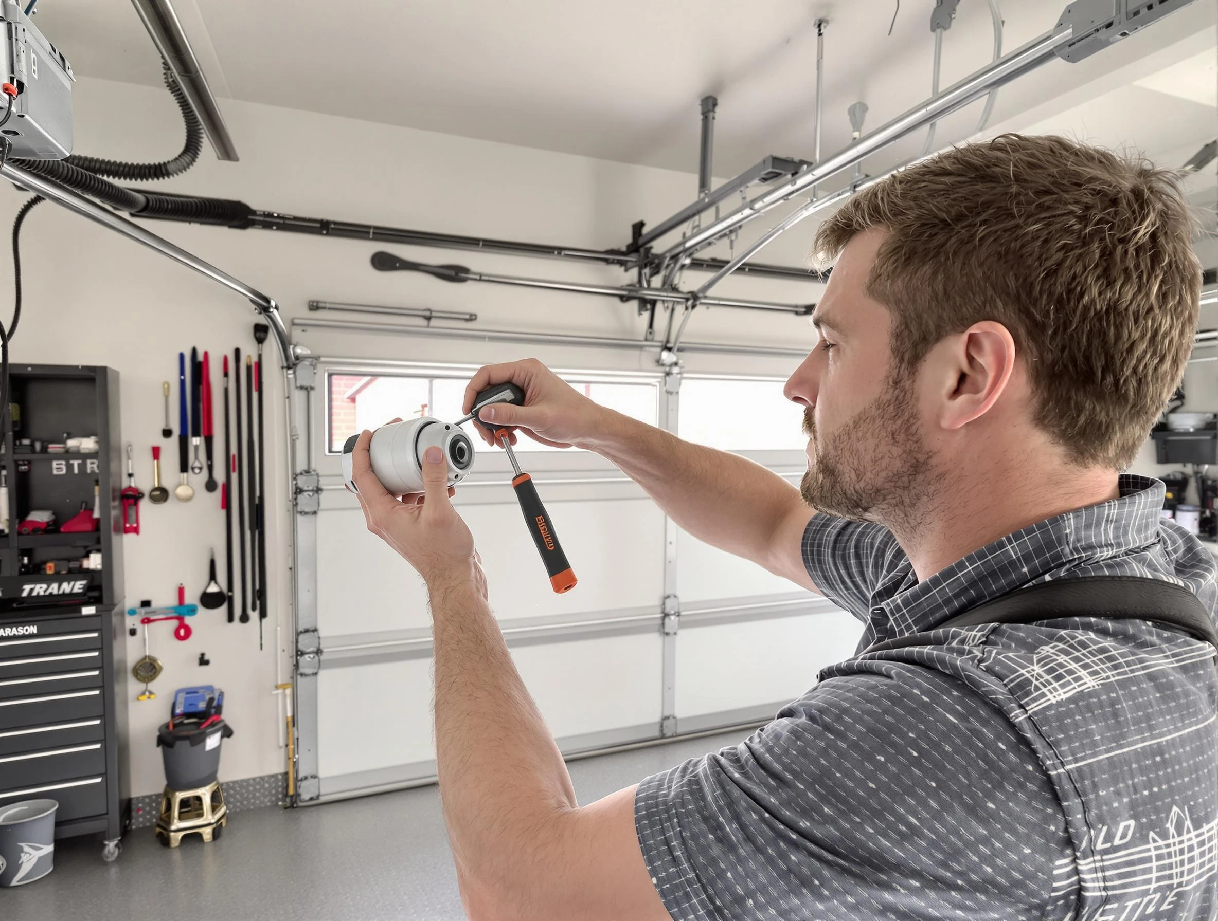 Garage door opener repair service by Paramus Garage Door Repair in Paramus